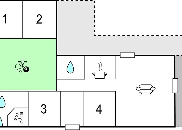 Four-bedroom In بيت للعطل نُوابورغ
